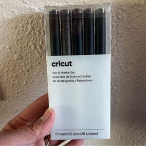 Cricut Pen & Marker Set - Black - New